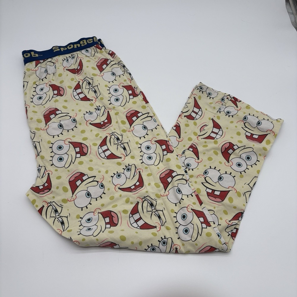 Spongebob Nickelodeon Vintage 2003 Pajama Bottoms Men's L